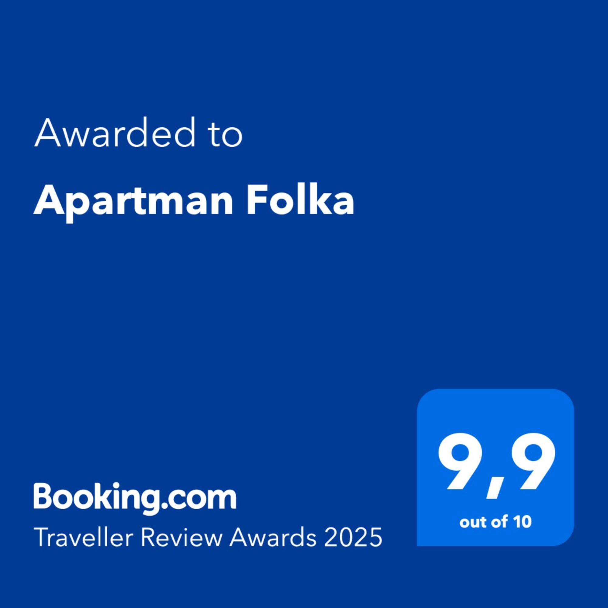 Apartman Folka Free Parking Zagreb Exteriör bild
